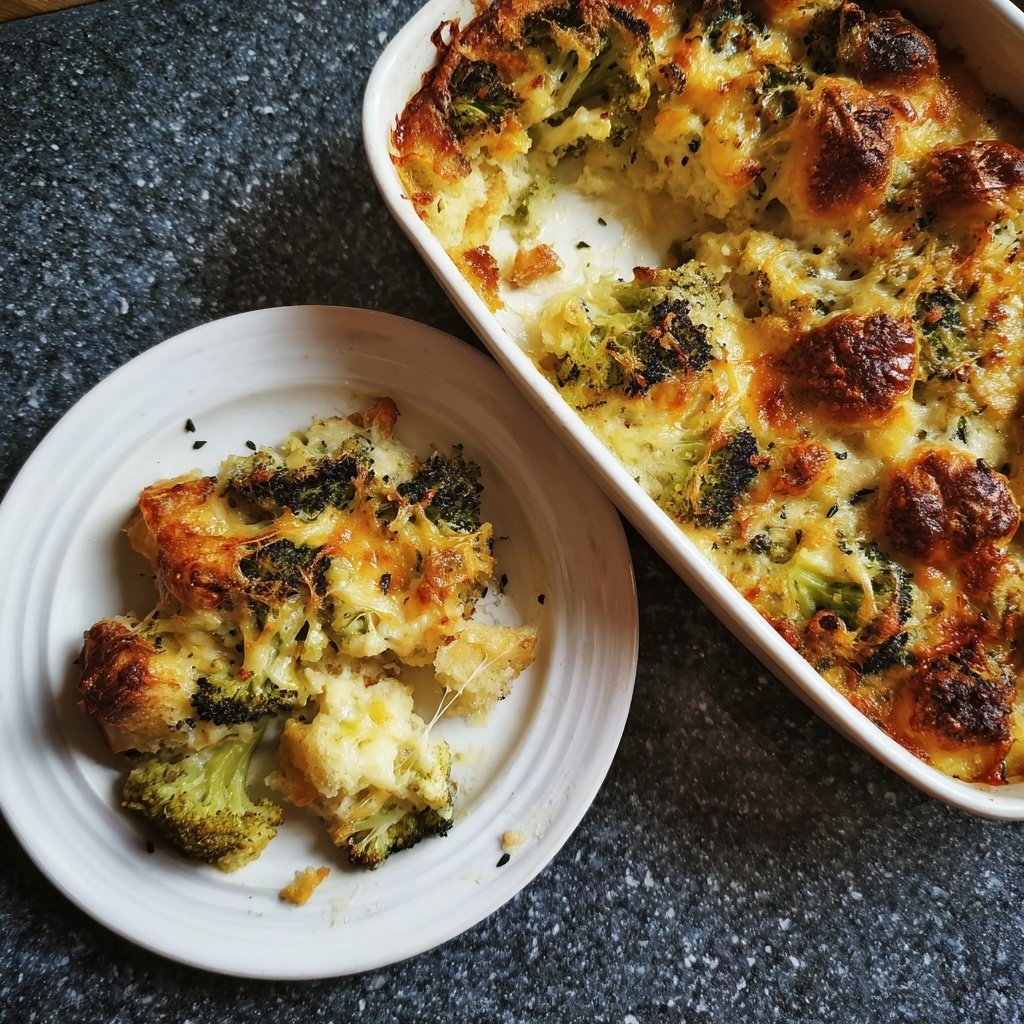 Brokkoli Auflauf Mit Frischkäse