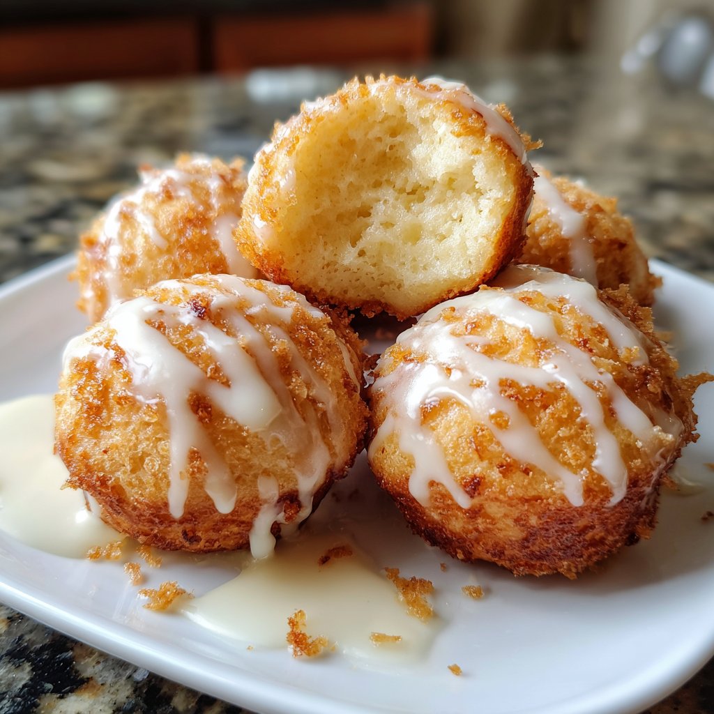 Quarkbällchen mit Vanillequark