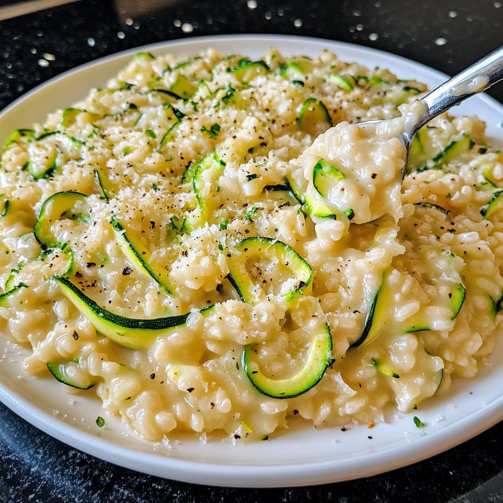 Risotto mit Zucchini