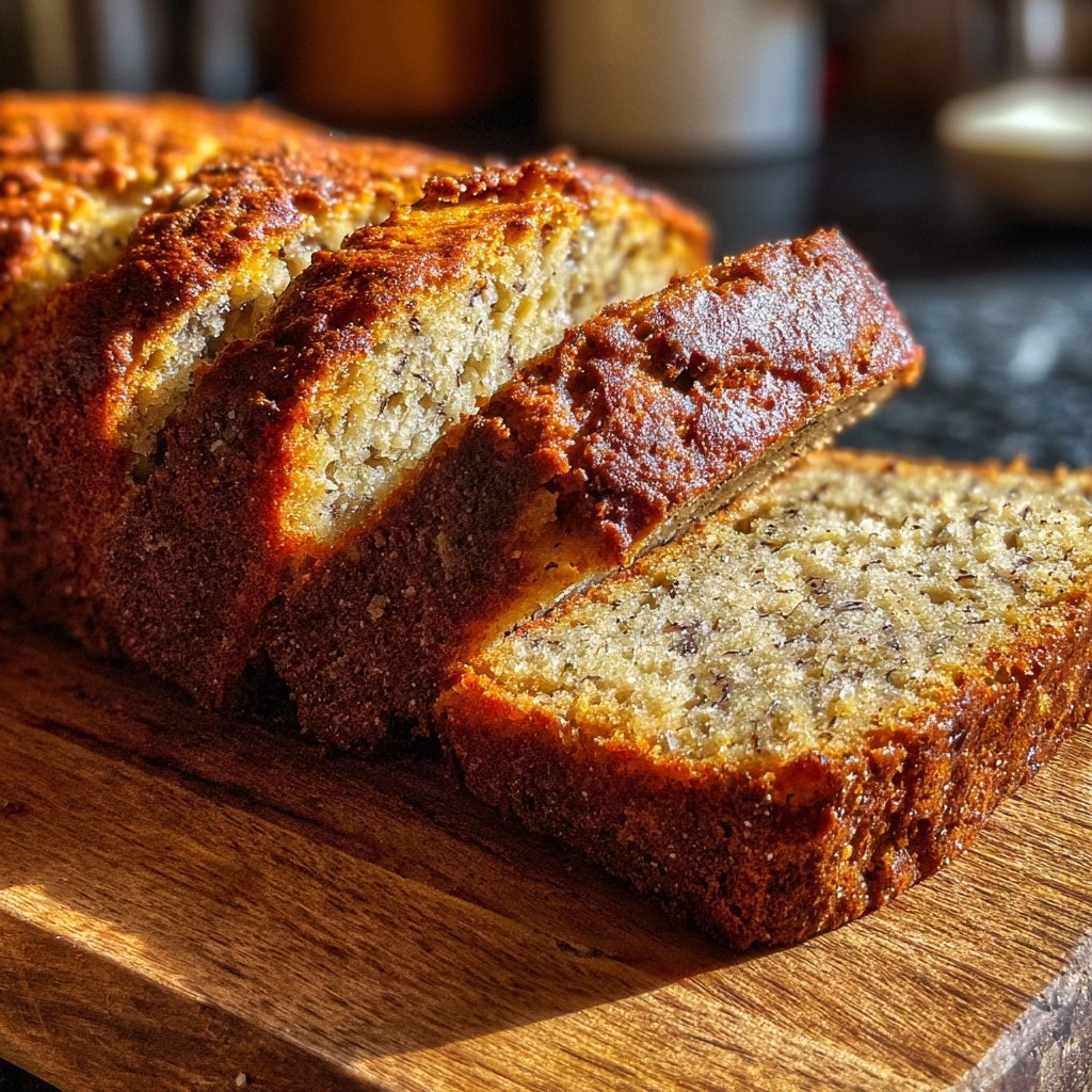 Bananenbrot mit weicher Krume