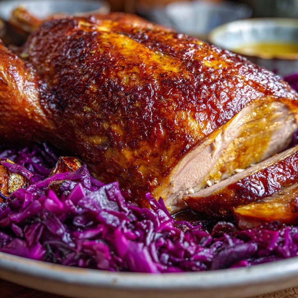 Saisonal & Festlich Weihnachtsgans mit Rotkohl