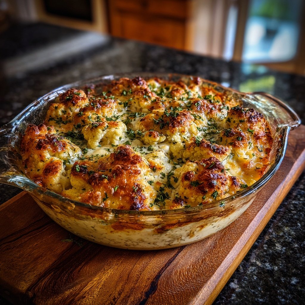 Blumenkohl Auflauf Mit Senf Sauce