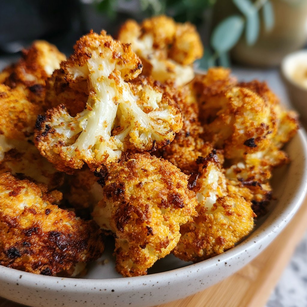 Blumenkohl aus dem Airfryer