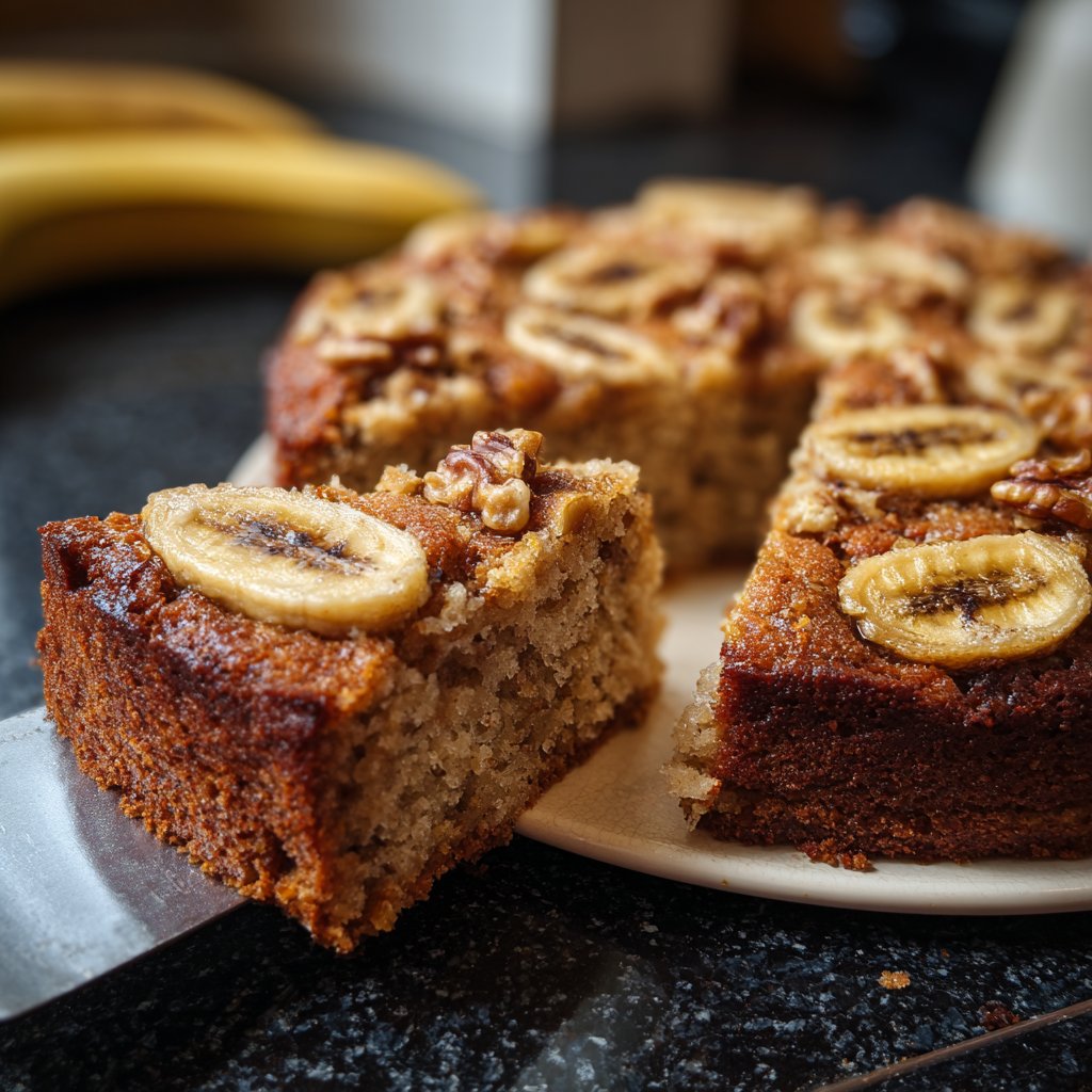 Bananenkuchen mit Dinkelmehl