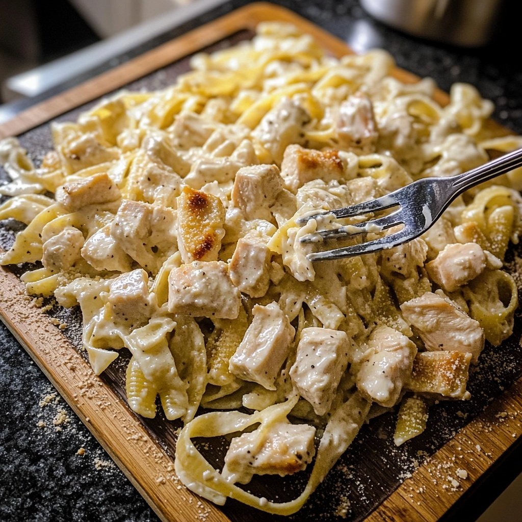 Chicken Caesar Pasta Salat