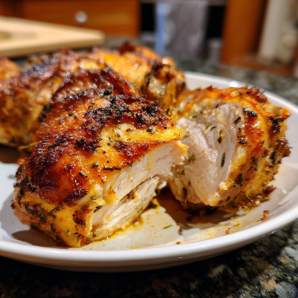 Hähnchenbrust mit Ofenkartoffeln