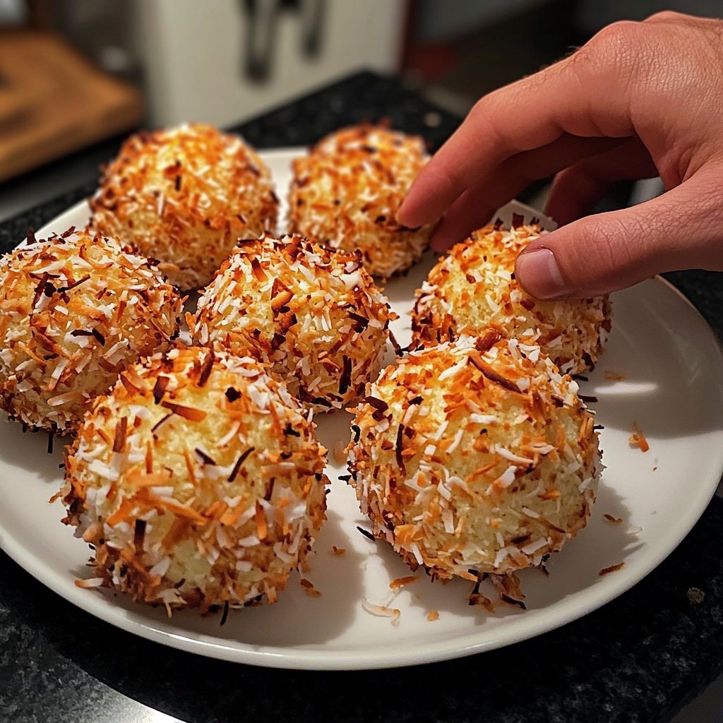 Protein Bällchen mit Kokosöl