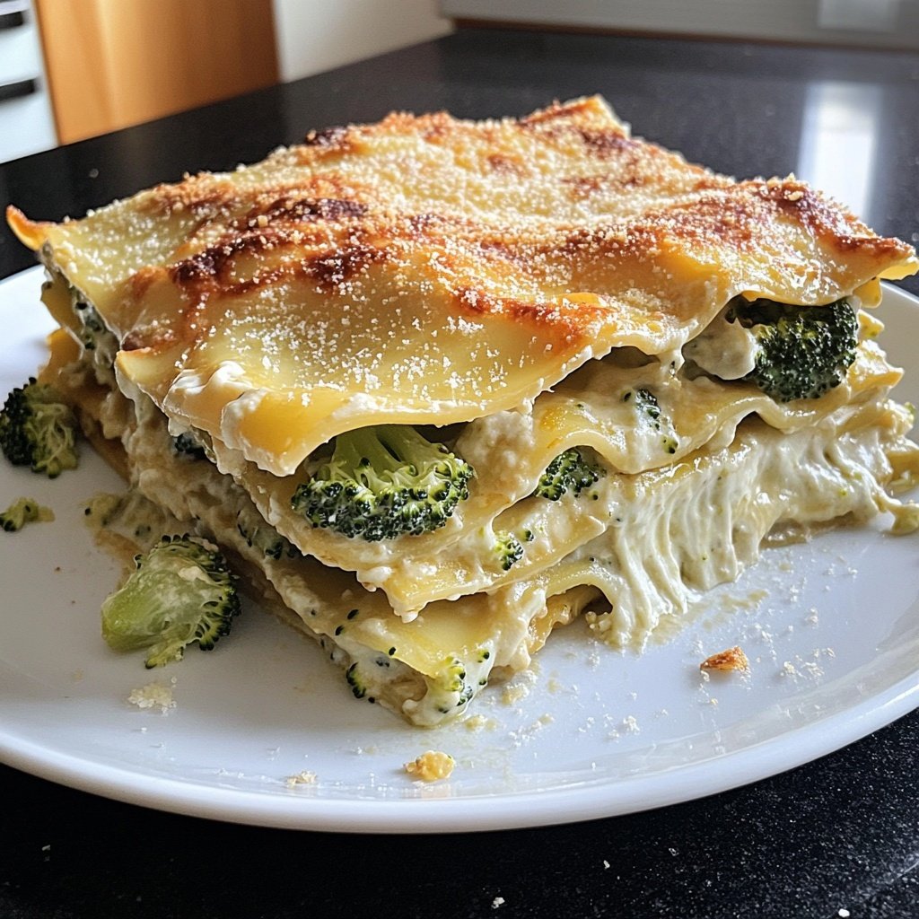 Lasagne mit Brokkoli